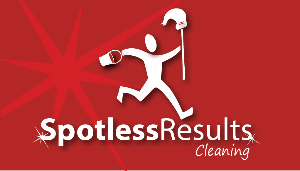 Spotless results cleaning logo.